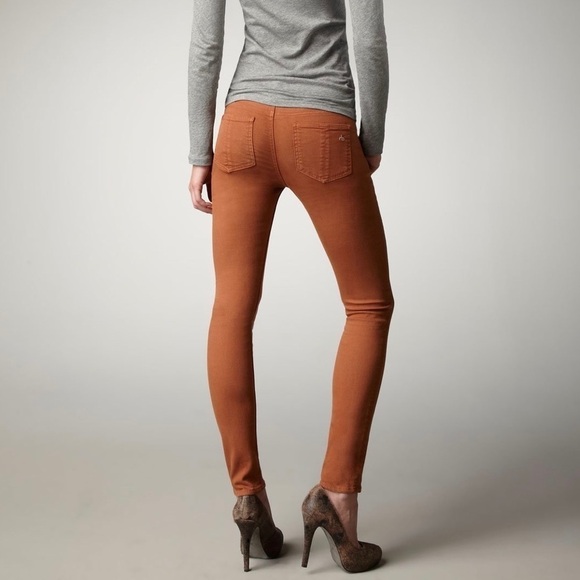 Rag & Bone Cognac Skinny Jeans - Picture 1 of 6